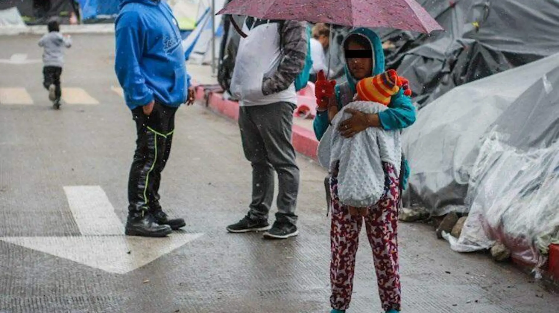 niños migrantes migracion